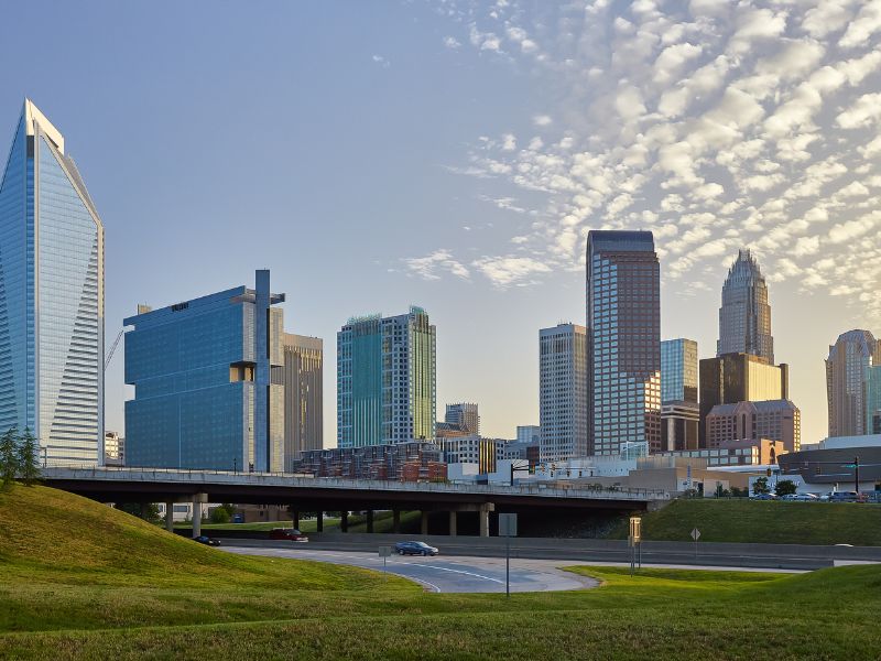 Charlotte North Carolina Skyline